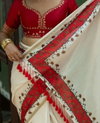MG 469 Plain Linen Digital Printed Designer Sarees Wholesale Price In Surat